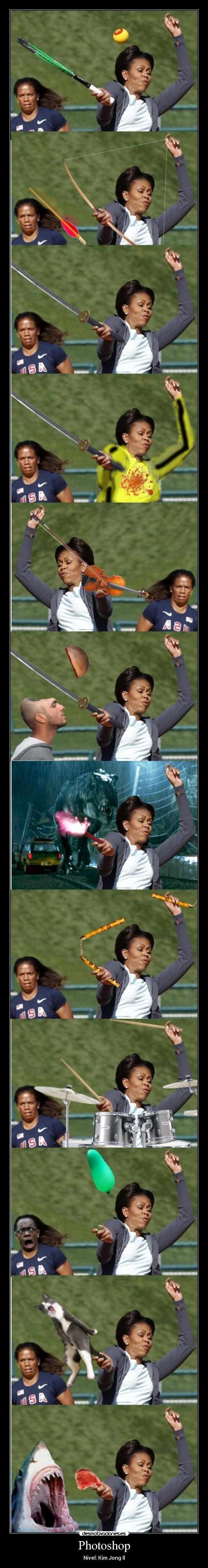 Photoshop - Nivel: Kim Jong Il