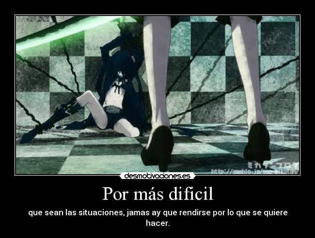 Por más dificil - 