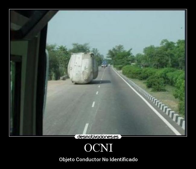 OCNI - Objeto Conductor No Identificado
