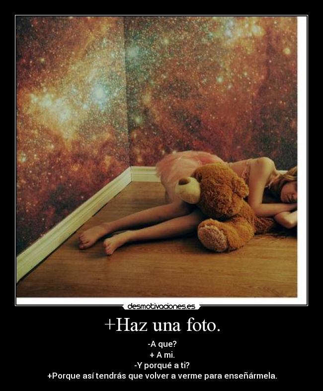 +Haz una foto. -