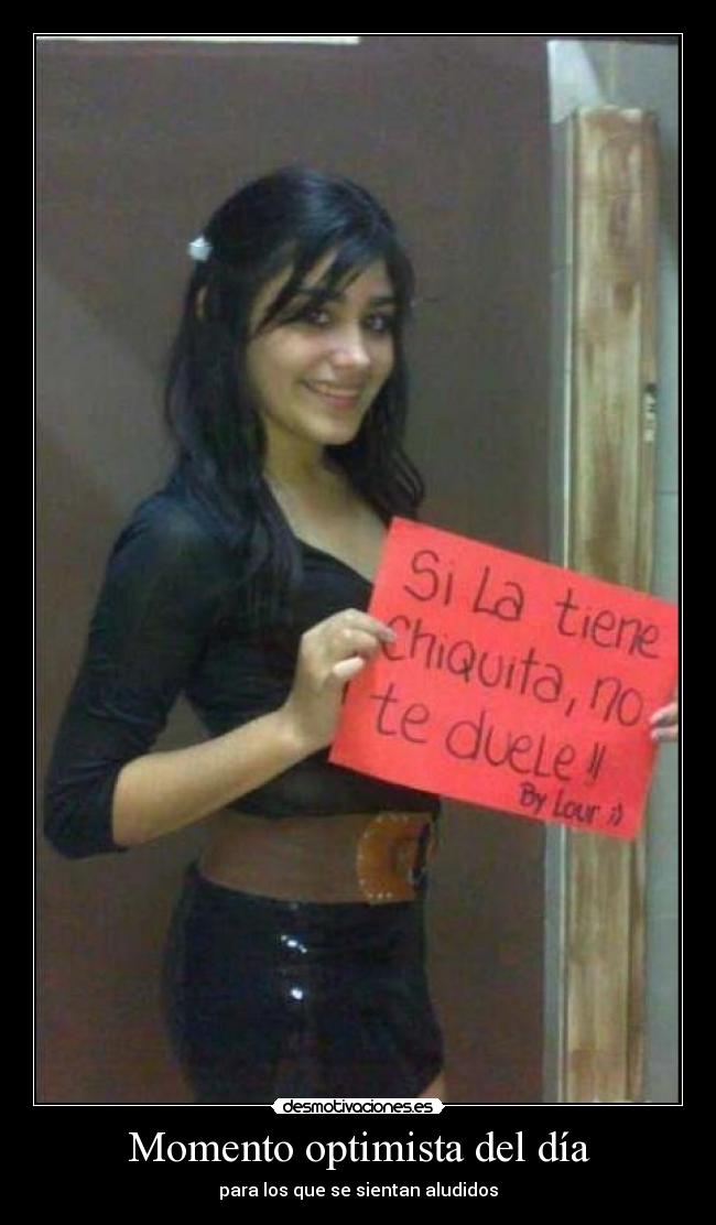 Momento optimista del día - 