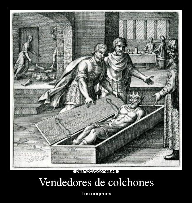 Vendedores de colchones -