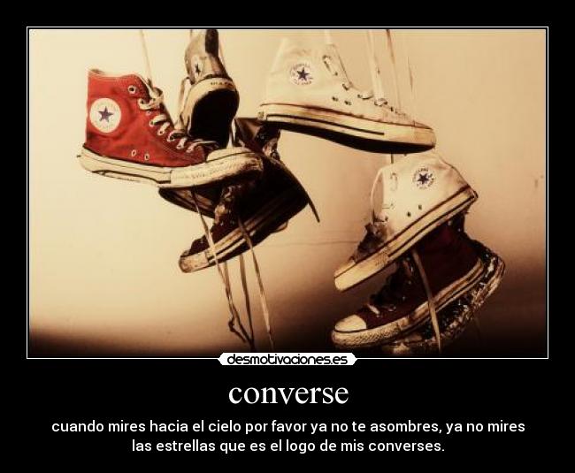 converse -