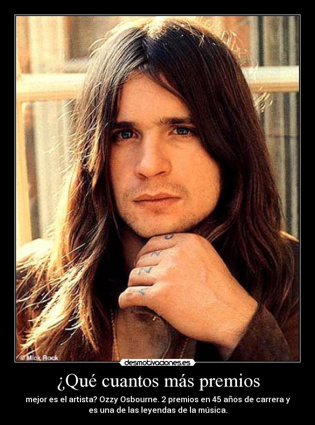 ¿Qué cuantos más premios -