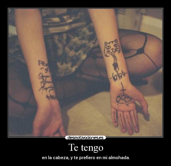 Te tengo - 