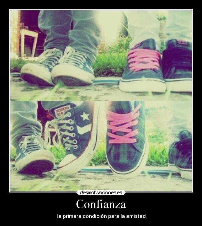 carteles confianza confianza desmotivaciones