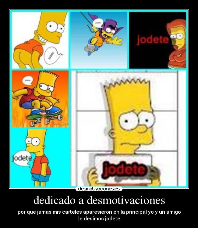 dedicado a desmotivaciones -