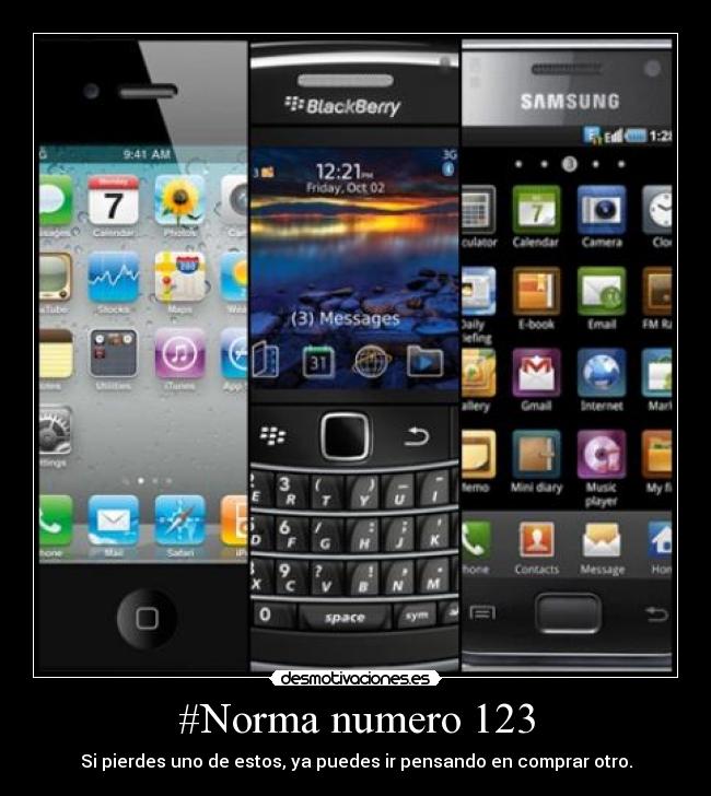 #Norma numero 123 - Si pierdes uno de estos, ya puedes ir pensando en comprar otro.