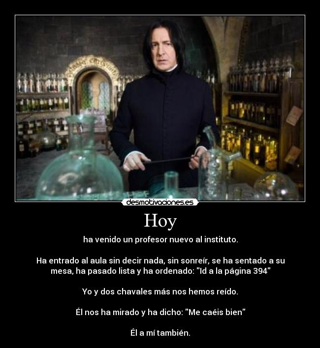 carteles instituto colegio severus snape pagina 394 pottermania rowling harry potter infancia siempre desmotivaciones