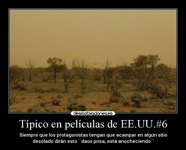 Típico en películas de EE.UU.#6 - 