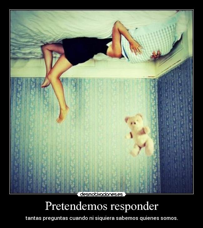 Pretendemos responder -