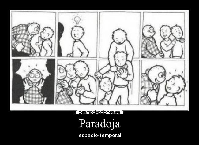 Paradoja - espacio-temporal