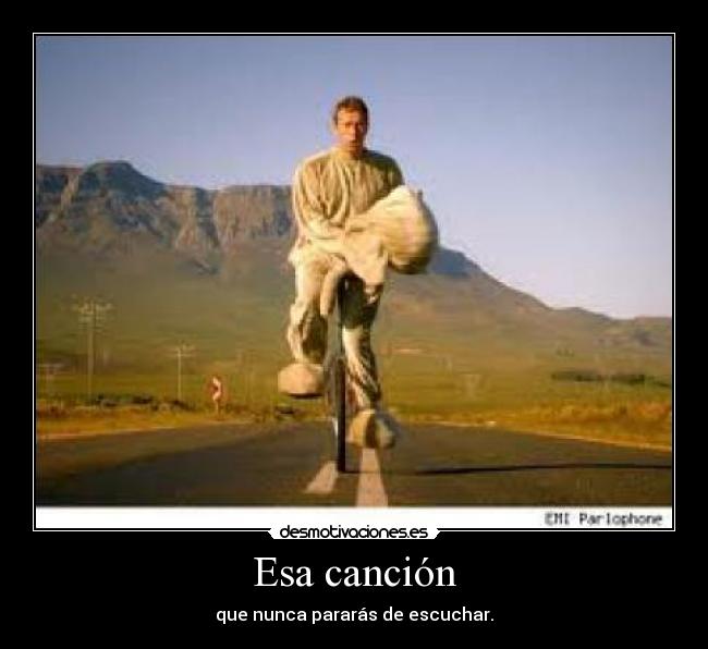 carteles musica cancion preferida desmotivaciones