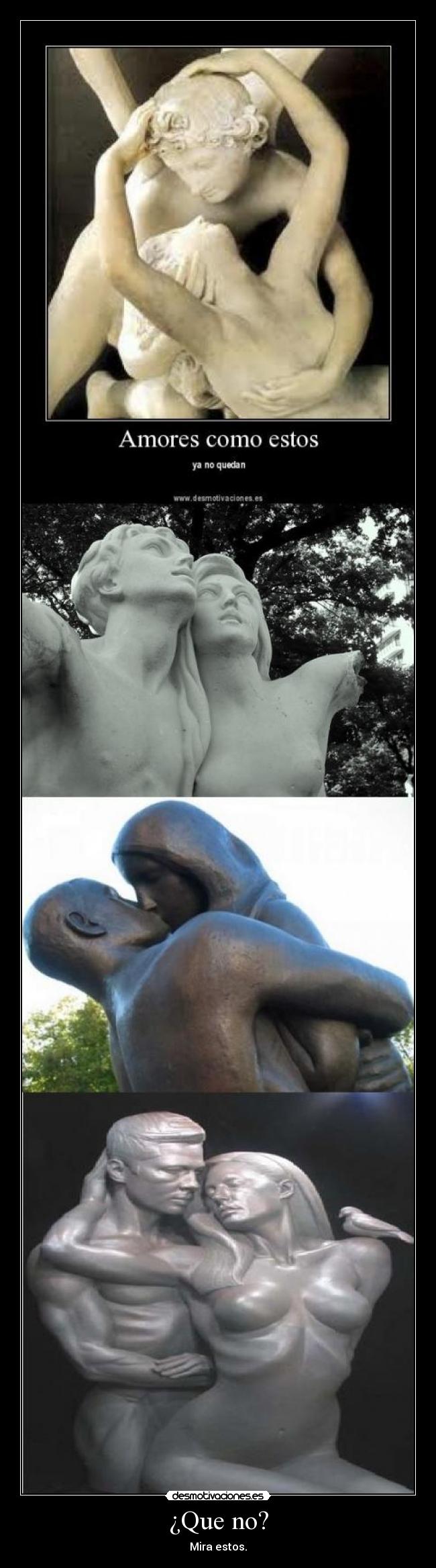 carteles estatuas desmotivaciones