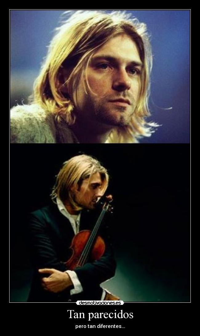 carteles david garrett kurt cobain violin nirvana desmotivaciones