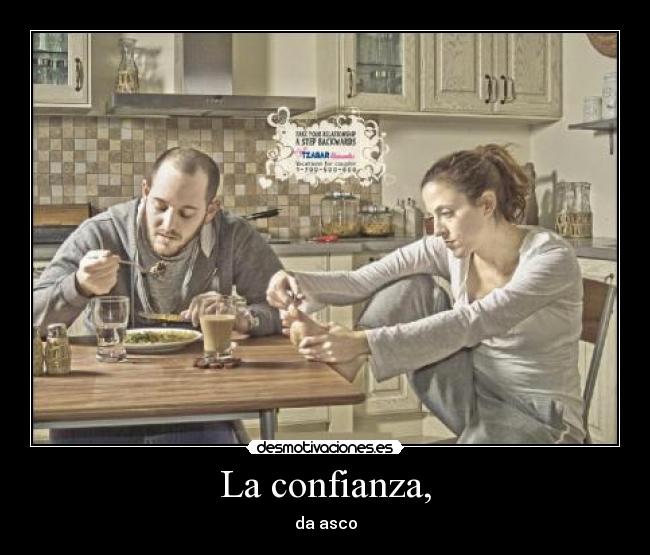 La confianza, - da asco