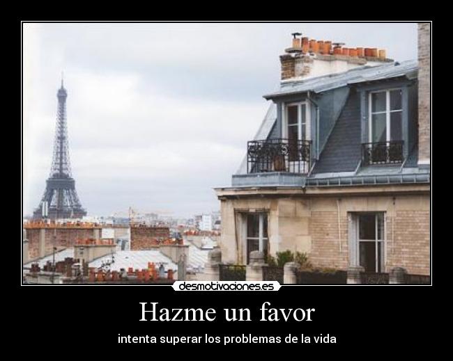 Hazme un favor - 