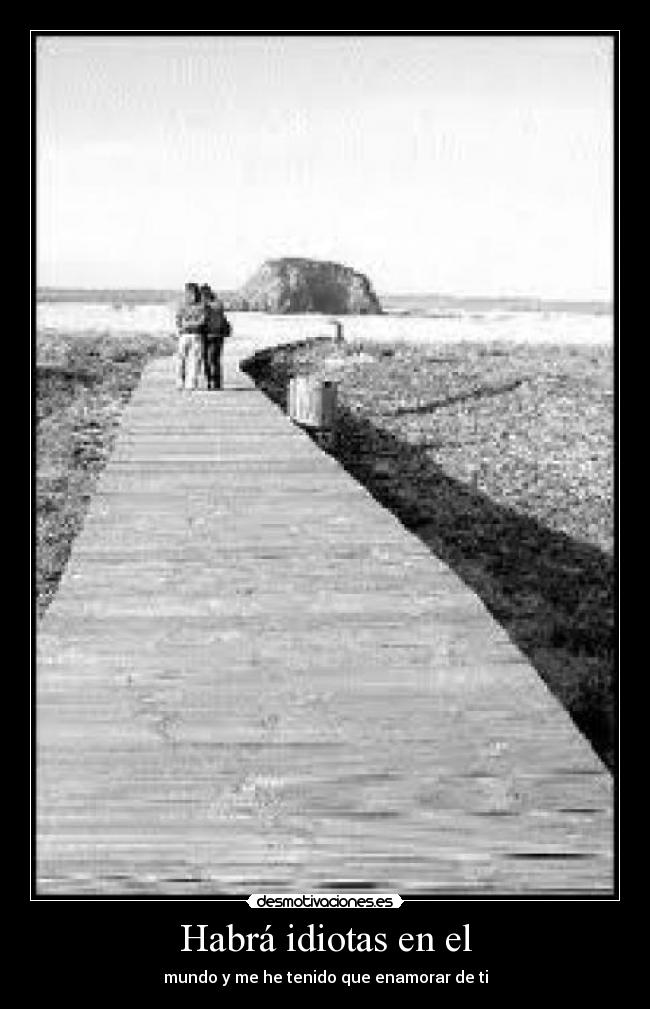 Habrá idiotas en el -