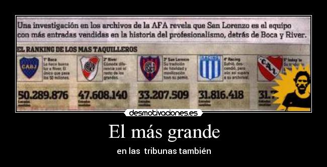 El más grande - 