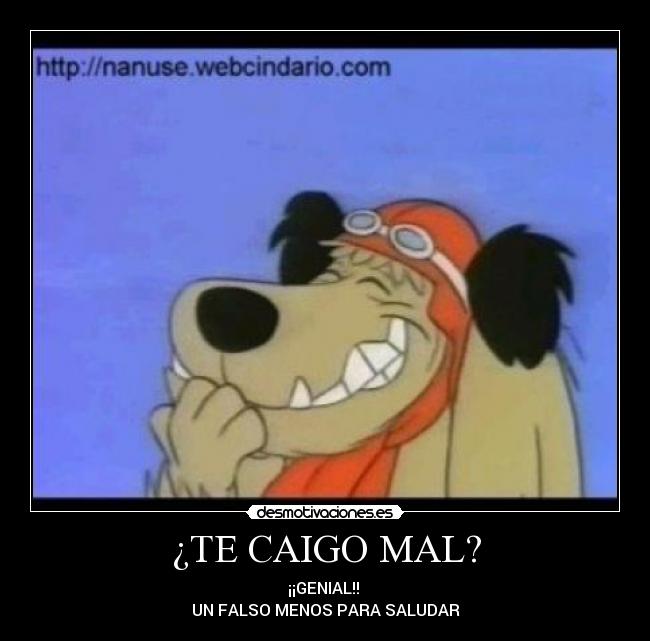 carteles gente falsa saludar desmotivaciones