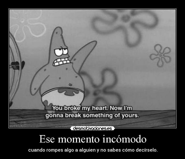 Ese momento incómodo - 