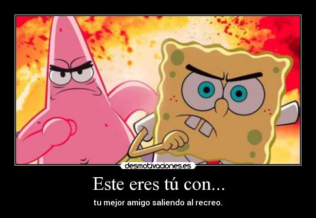 carteles recreo desmotivaciones