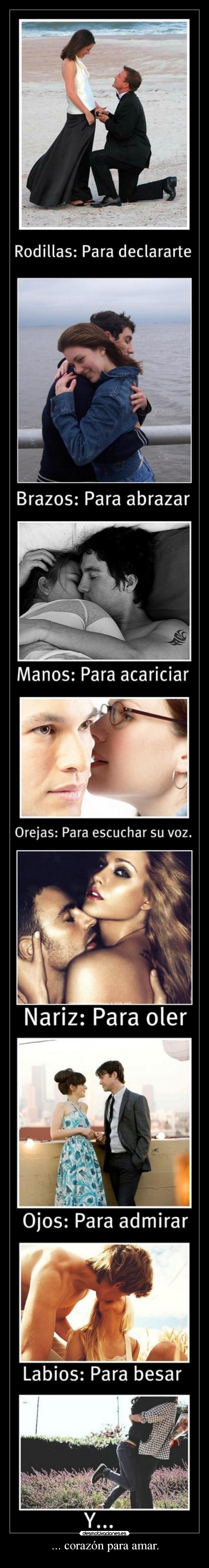 ... corazón para amar. - 