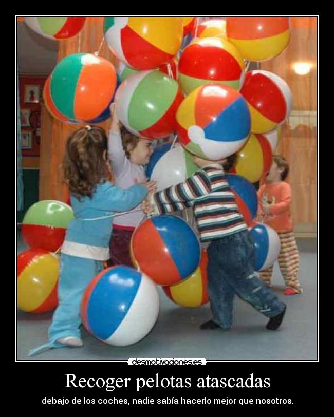 carteles pelotas desmotivaciones