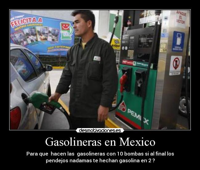 Gasolineras en Mexico - 