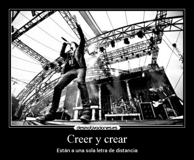 Creer y crear - 