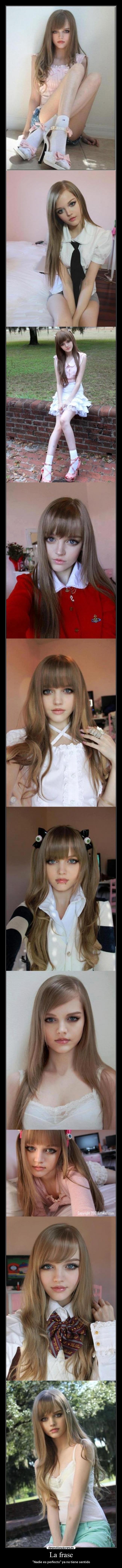 La frase - Nadie es perfecto ya no tiene sentido