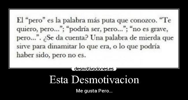 Esta Desmotivacion -