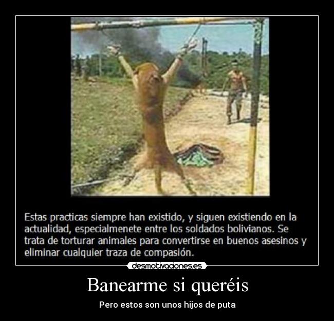 Banearme si queréis -