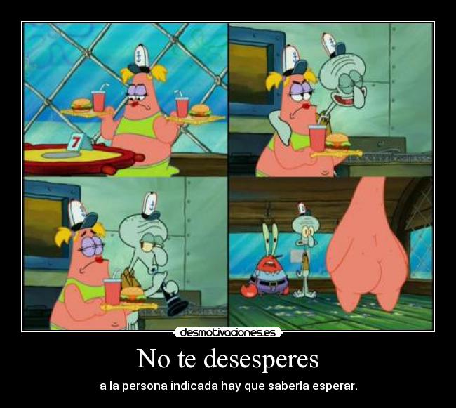 No te desesperes - 