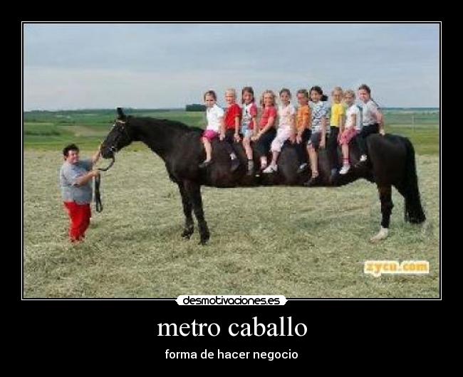 metro caballo - 