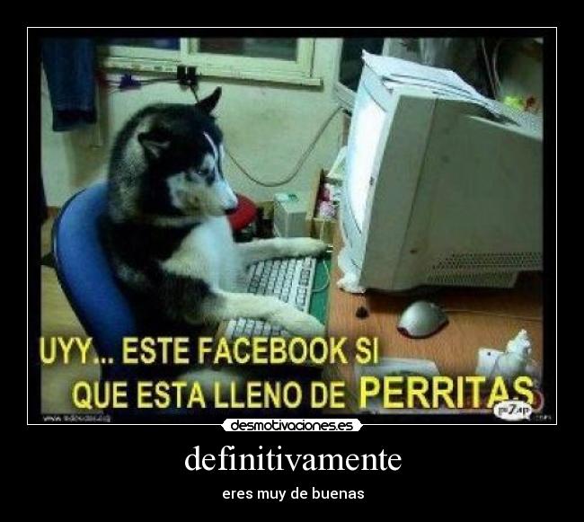 definitivamente - eres muy de buenas