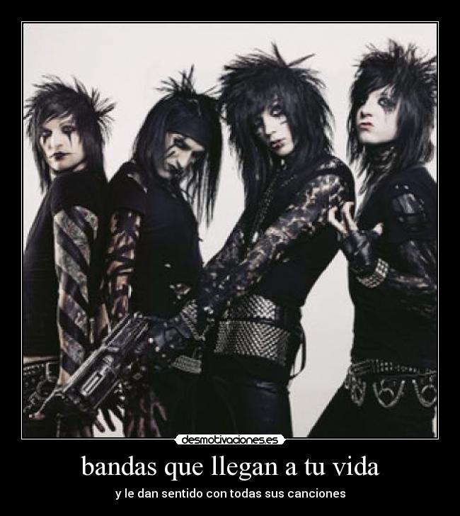 bandas que llegan a tu vida - y le dan sentido con todas sus canciones