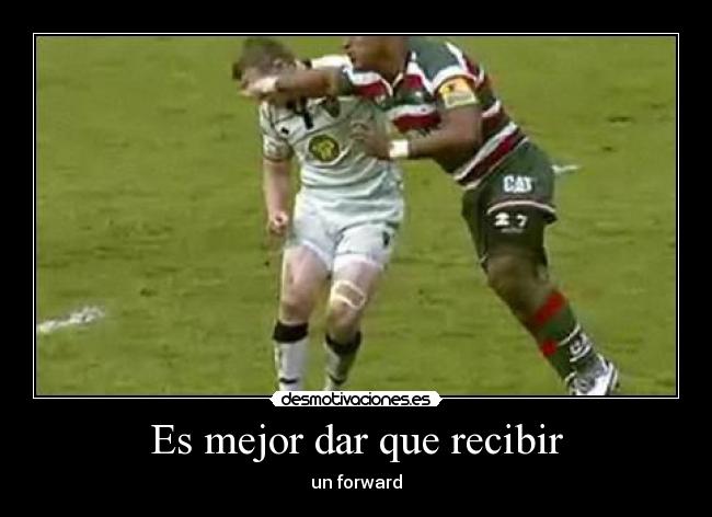 Es mejor dar que recibir -