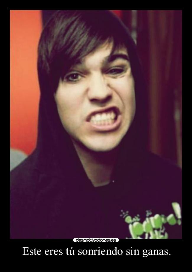 carteles pete wentz desmotivaciones