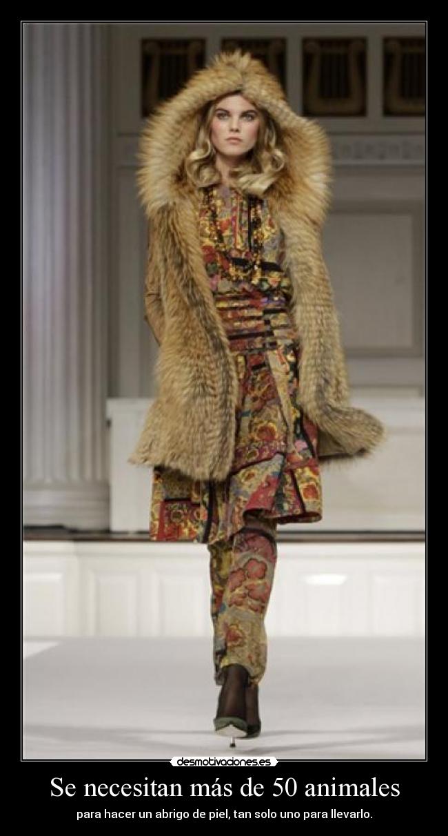 Se necesitan más de 50 animales - 