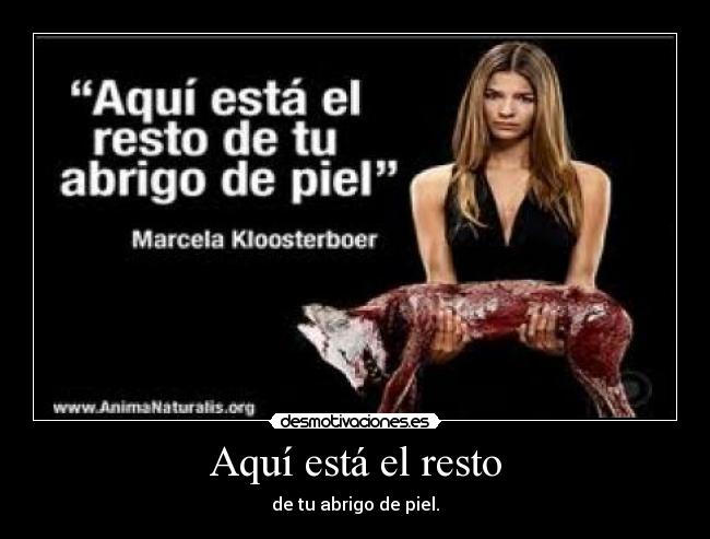 Aquí está el resto -