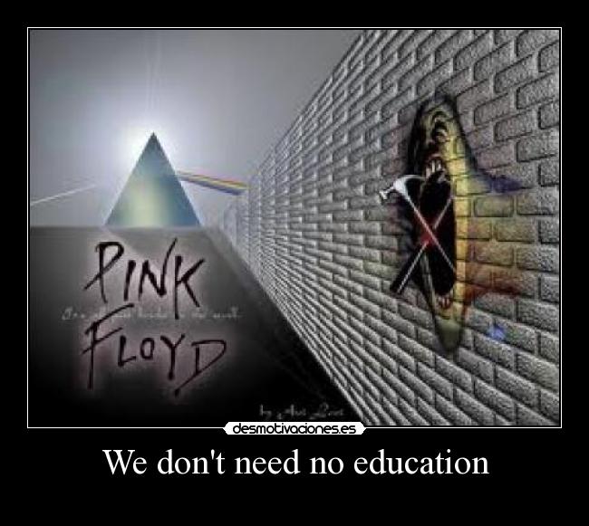 carteles pink floyd desmotivaciones