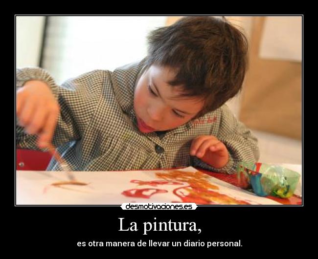 La pintura, -