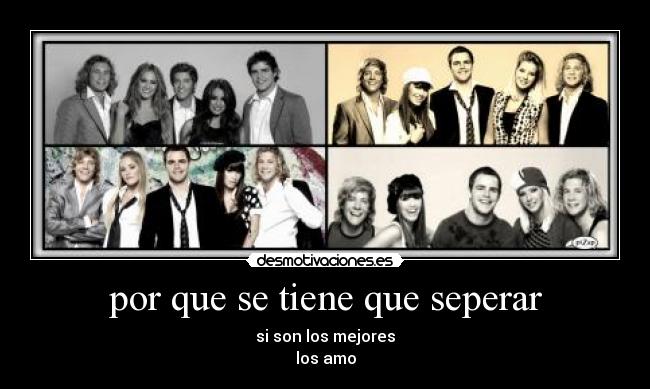 por que se tiene que seperar -