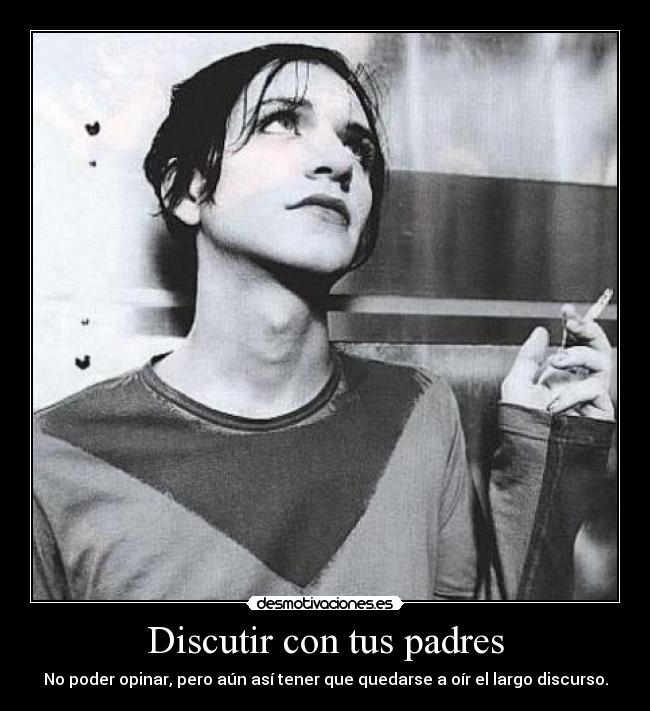 Discutir con tus padres - 