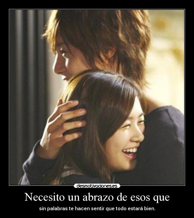 carteles abrazos kim hyun joong jung min desmotivaciones