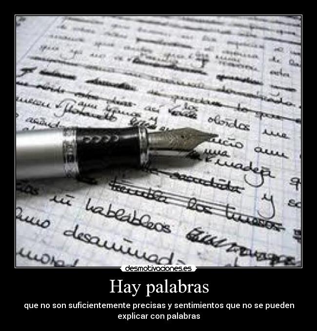 Hay palabras - 