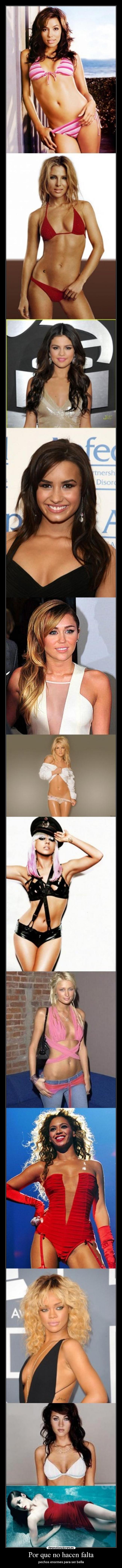 Por que no hacen falta -