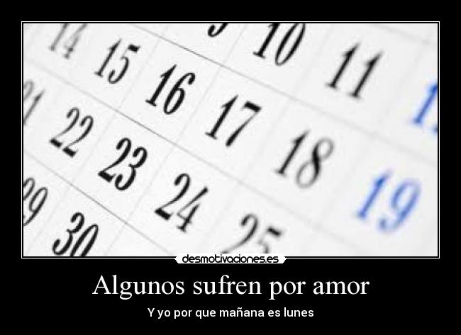 Algunos sufren por amor - 
