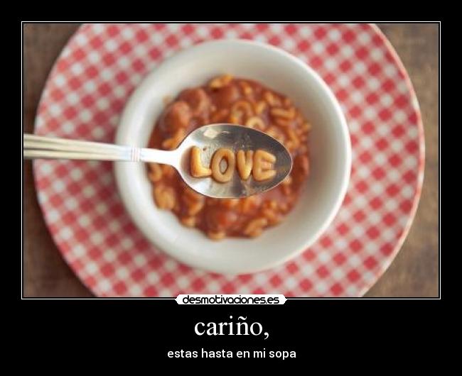 cariño, -
